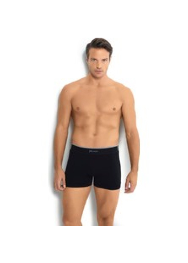 24519 GÜRYILDIZ ERKEK PENYE LİKRALI BOXER (SİYAH)